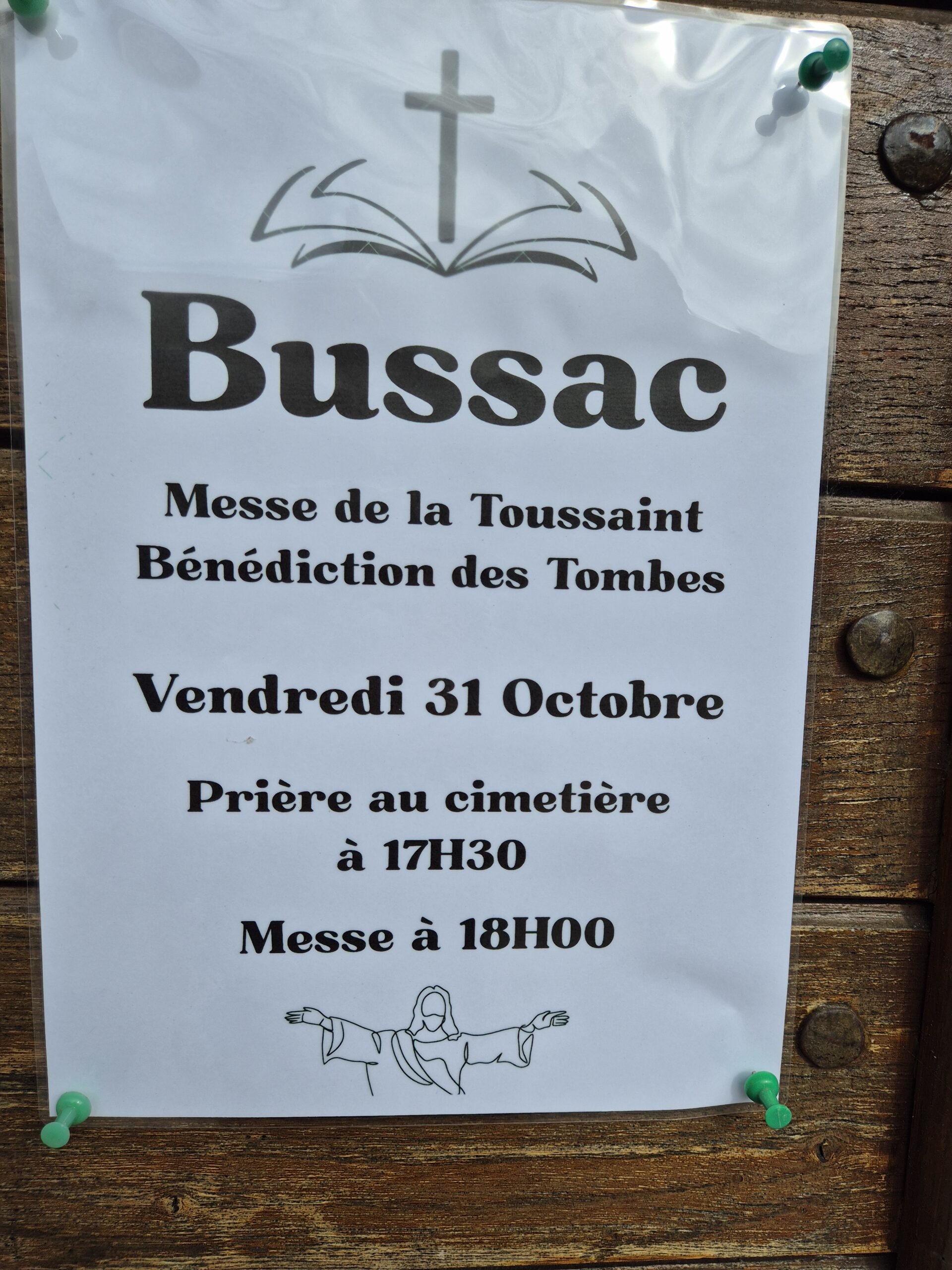 Bénédiction des tombes et messe de la Toussaint
